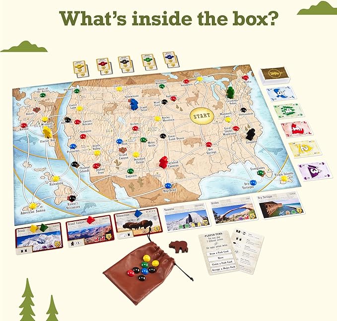 Trekking The National Parks: The Award-Winning Family Board Game Trekking The National Parks: The Award-Winning Family Board Game